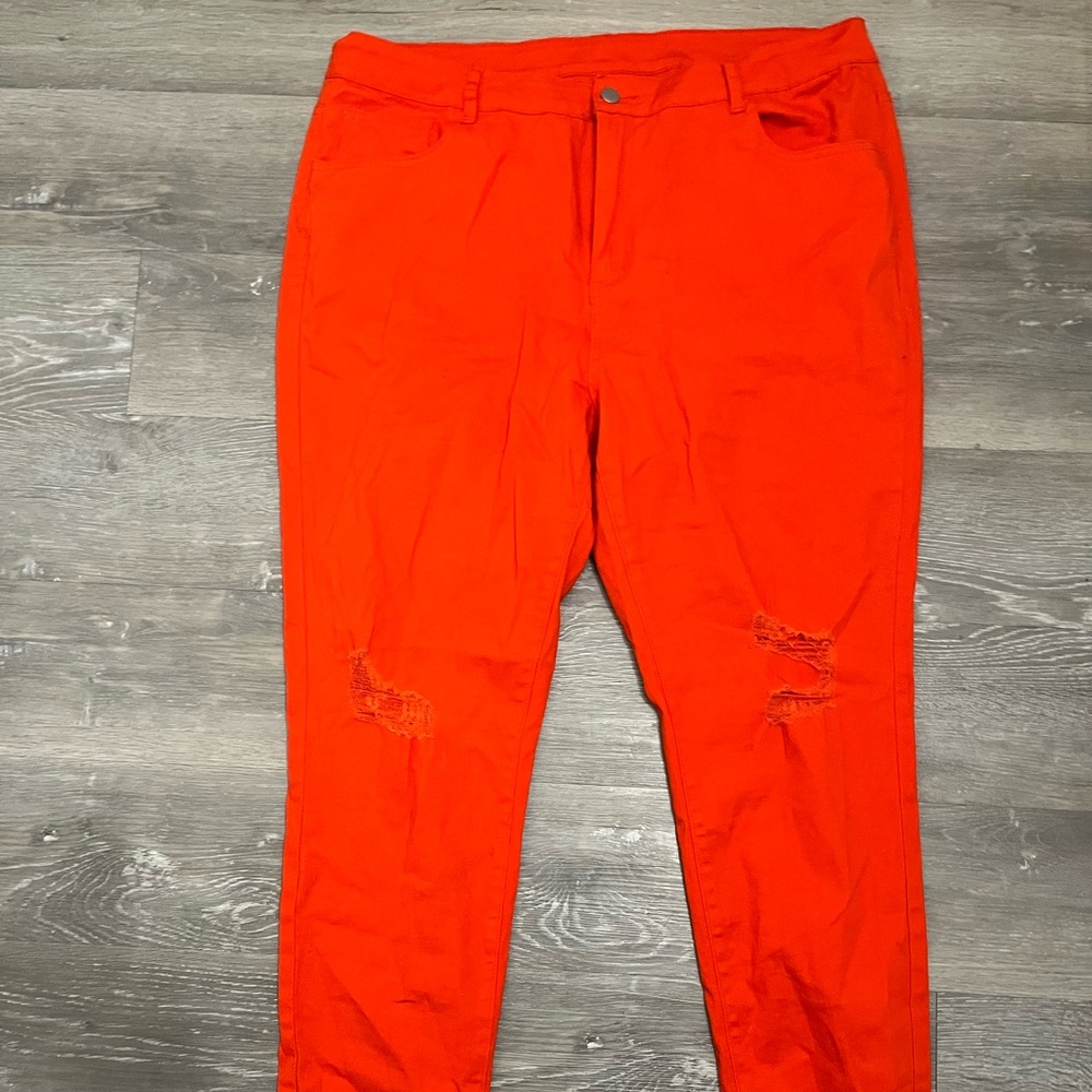 High Waisted Lightweight Denim Pants